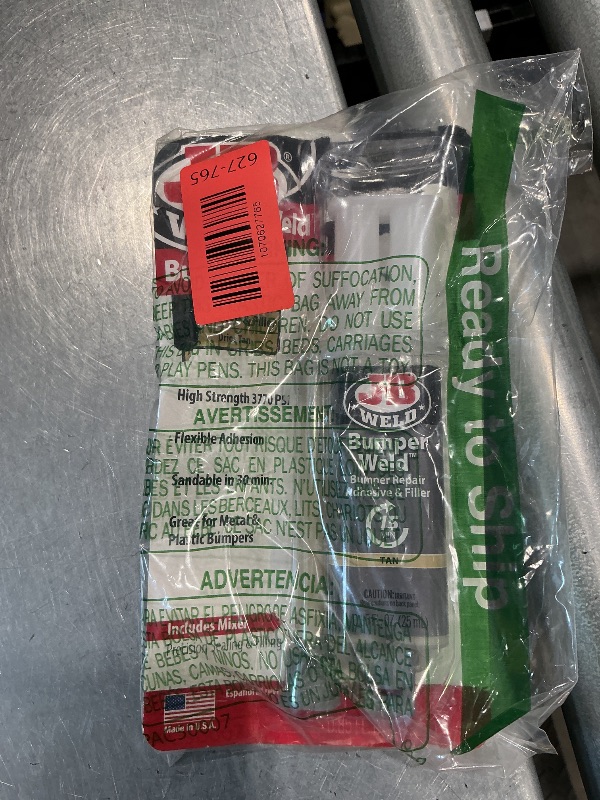 Photo 1 of *USED*
J-B Weld BumperWeld, Tan, Bumper Repair, Syringe w/Static Mixer