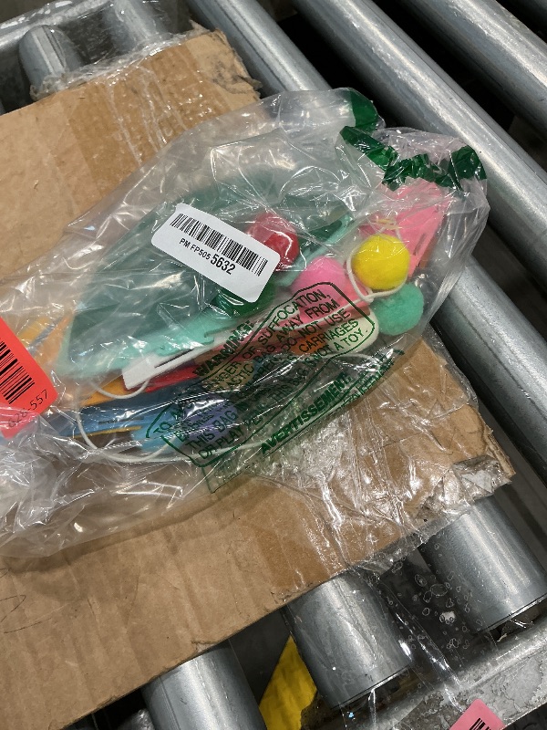 Photo 1 of 10 Pcs Mini Birthday Party Hats Multicolor Lovely Cone Hats for Animals Stuffed Pets Birthday Holiday Accessories Decoration Supplies