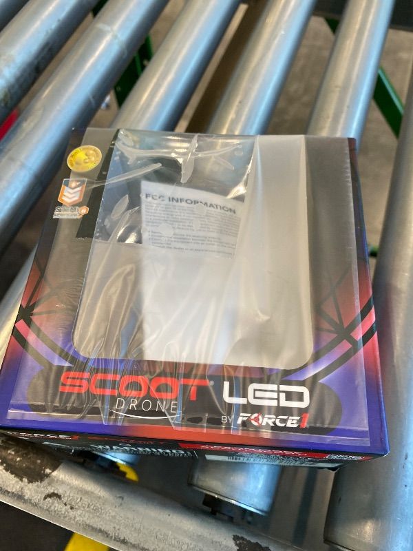 Photo 1 of *USED*
Force1 Scoot LED Hand Operated Drone for Kids or Adults - Hands Free Motion Sensor Mini Drones, Easy Indoor Flying Orb Ball Small UFO Toy for Boys and Girls (Red/Blue)