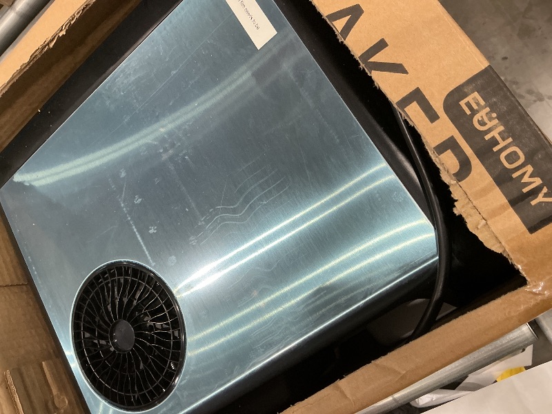 Photo 1 of *MINOR DAMAGE - USED*
EUHOMY Nugget Ice Maker Countertop, 40Lbs/24H Pebble Ice Maker Machine, Self-Cleaning Countertop Sonic Ice Makers with Ice Scoop&Basket, Pellet Ice Maker Machine for Home/Kitchen/Office