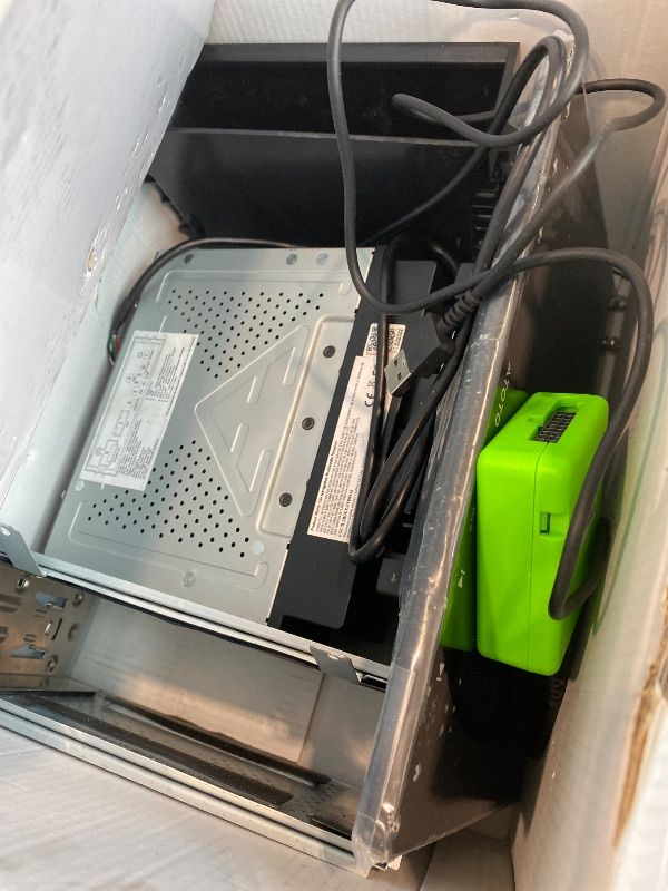 Photo 1 of **MISSING PARTS - Missing the connectors**
ATOTOEXCEL A5L 10inch Double DIN &Single DIN Adaptive Car Stereo, Floating QLED Screen Radio with Wireless Carplay & Android Auto, WiFi/BT/USB Tethering, Backup Camera, HD LRV, 2G+32G, DSP/FM