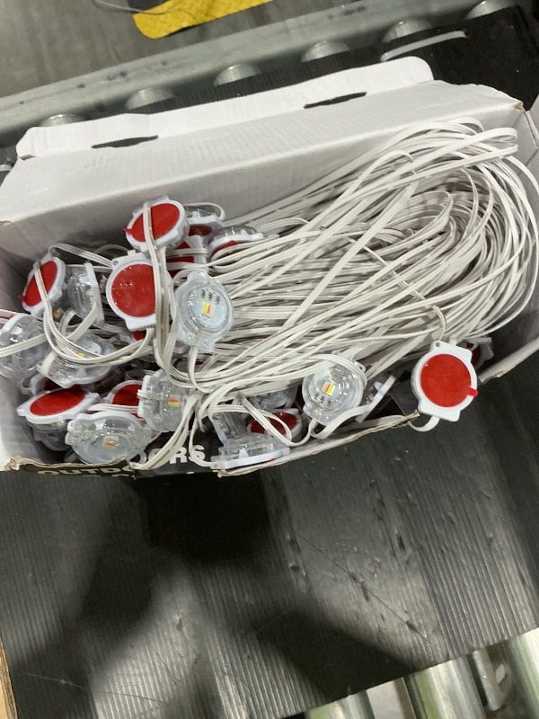 Photo 1 of **MISSING PARTS**
SINLEY 400FT Permanent Outdoor RGB Lights,Waterproof Smart LED Eaves Lights with App/Remote Control,for Christmas and All Holiday Decor,Daily and Accent Lighting,House Roof and Garden Lighting