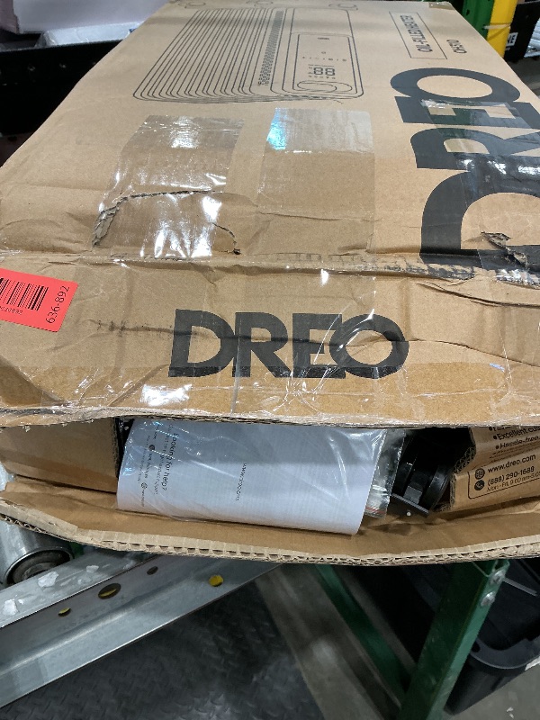 Photo 1 of *Damaged item check clerk comments*
Dreo Oil Filled Radiator, Electric Radiant Heaters for indoor use Large Room with Remote Control, Child Lock, 4 Modes, Overheat & Tip-Over Protection, 24h Timer, Digital Thermostat, Quiet, 1500W