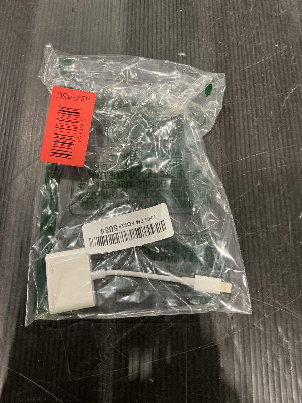 Photo 1 of [Apple MFi Certified] Apple Lightning to HDMI Adapter for iPhone to TV, 1080P Digital AV Adapter Sync Screen Connector Cable Compatible for iPhone 14 13 12 11 XS XR X 8 iPad to HDTV Projector Monitor