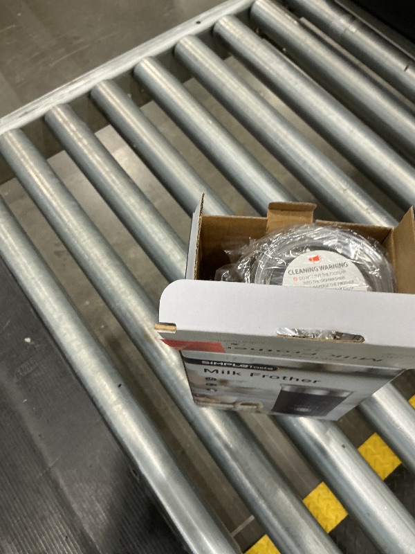 Photo 1 of *UNTESTED*
SIMPLETASTE Milk Frother, 4-in-1 Electric Milk Steamer, Automatic Warm and Cold Foam Maker and Milk Warmer for Latte, Cappuccinos, Macchiato