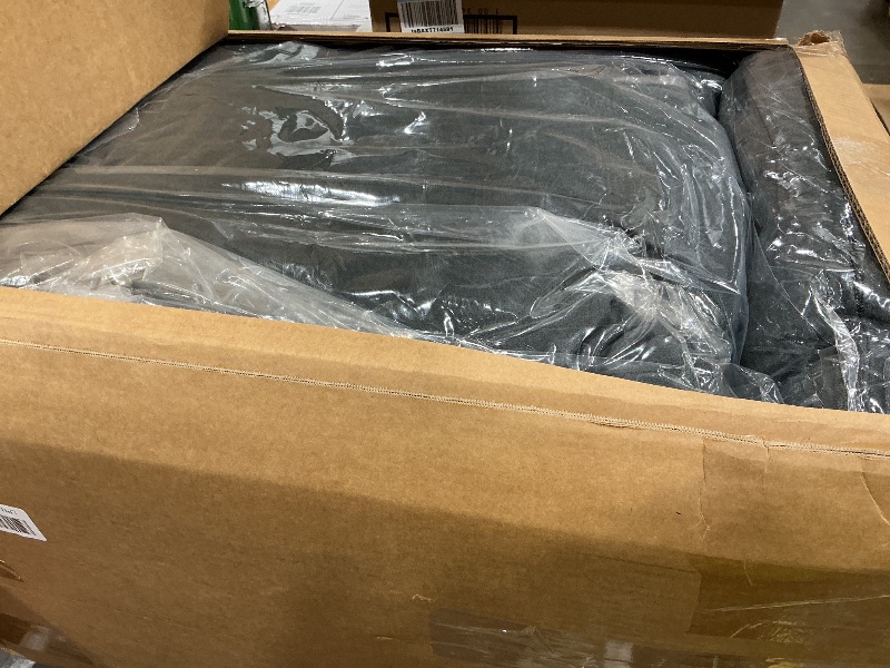 Photo 1 of **MISSING PARTS**
Weture Mid-Century Accent Chair,Modern Linen Fabric Armchair for Living Room,Comfy Upholstered Reading Accent Chairs for Bedroom,Single Sofa Chair with Wood Legs (Dark Grey, 1 Pack)