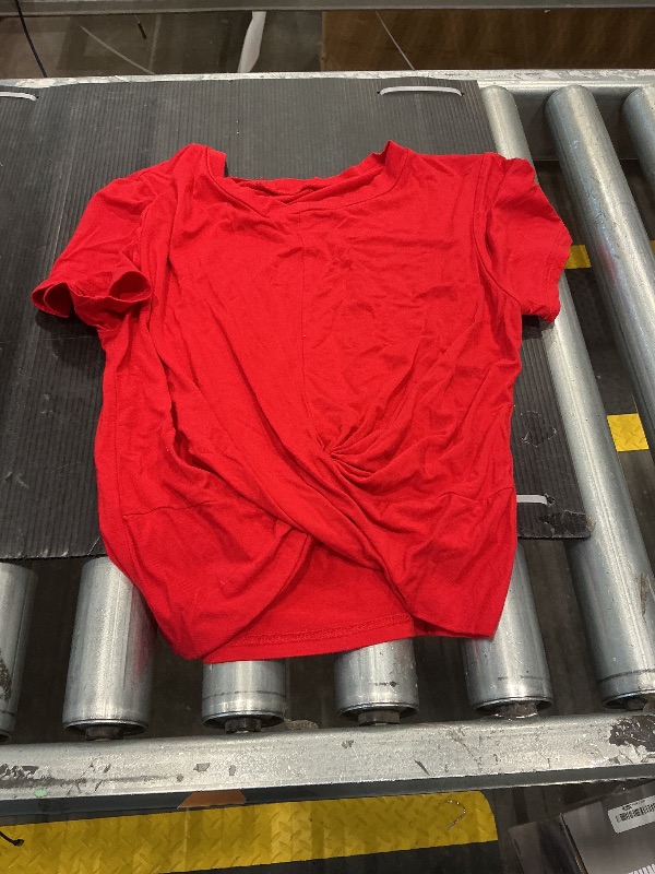 Photo 1 of *USED*
Cropped T-shirt Tops, Ruby X-Small