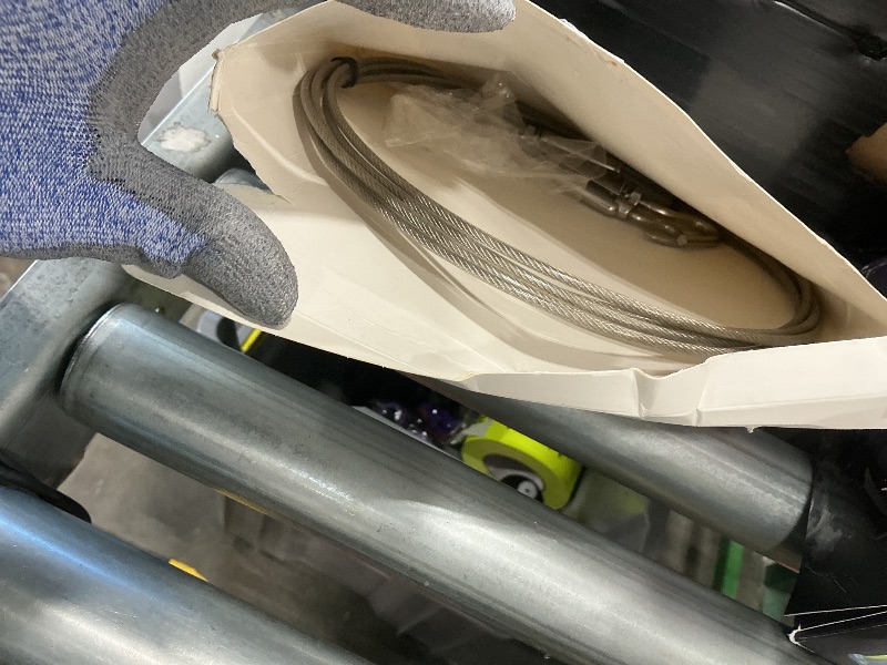 Photo 1 of 10.8FT/3.3M Stainless Steel Clothes Lines for Hanging Clothes Outside - DEWEL Clothesline Heavy Duty for Wire Curtain Hanging - Windproof Anti-sag Multipurpose Outdoor Clothesline