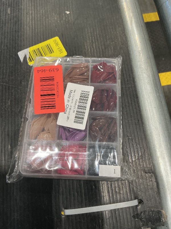 Photo 1 of 12 Colors Press on Nails Solid Color Fake Nails Short Almond False Nails Pure Color Glue on Nails Reusable Artificial Acrylic Nail Full Cover Glossy Stick on Nails for Women Girls Manicure 288Pcs