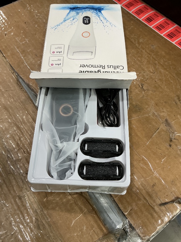 Photo 1 of *USED*
Electric Foot File Callus Remover for Feet - 6pcs Larger Grinding Head&3Speed, Pedicure Kit Foot Scrubber Deadskin Callus Remover, Foot Care Kit Pedicure Tools for Dead Skin Callus Hardskin Dry Cracks