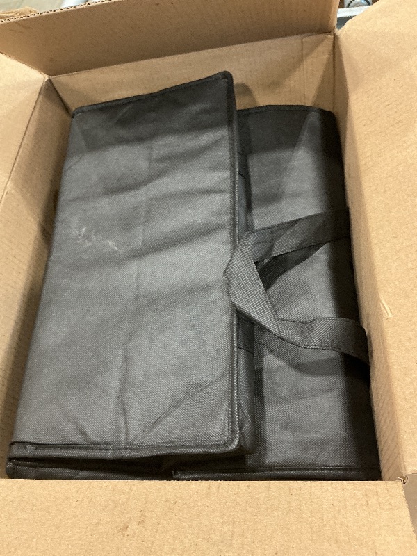 Photo 1 of *MINOR DAMAGE - USED*
Bodaon 2-Pack Insulated Food Delivery Bag With Hard Bottom, XL Cooler Bags, Rideshare Delivery Bag, grocery bags Cold/Hot Styrofoam Carrier for Travel/Shopping/Catering/Car