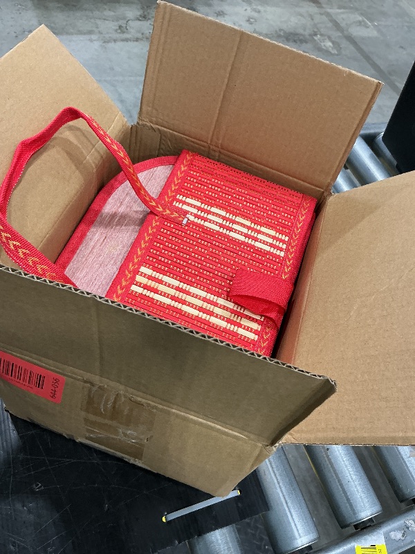 Photo 1 of **Similar product**
6Set Valentine's Day Baskets for Gifts Empty - Sturdy Kraft Gift Basket Kit, with Cellophane Wrap and Pull Bows for Anniversary Wedding Holiday Celebration Gift Wrapping, Red