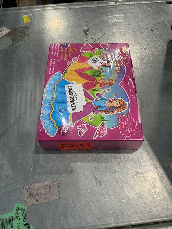 Photo 1 of ?195 Pcs Doll Clothes and Accessories Kit, Include Princess Gowns, Fashion Skirt, Slip Dresses, Tops, Pants, Bikini Swimsuits, Shoes, Crowns, Necklaces, Glasses, Hangers in Gift Box for 11"-12" Dolls