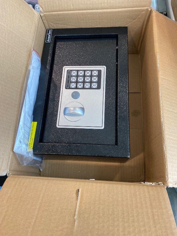 Photo 1 of ***MISSING KEY PIN*** ***LOCKED*** JUGREAT 37 Keys Cabinet with Sensor Light,Electronic Key Safe,Pin Code Keyless Storage Box for Keys,Secure Wall Mount Safe with 37 Key Tags