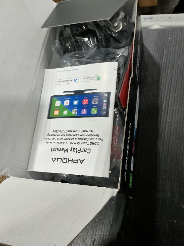 Photo 1 of [Car Tablet 2025] 9.26" Apple Carplay&Android Auto with 4K Front Dashcam+1080P Reverse Camera,Car Play Screen-Super Link,Bluetooth,G-Sensor,Dual Loop Recording,Mirror Link for 99% car