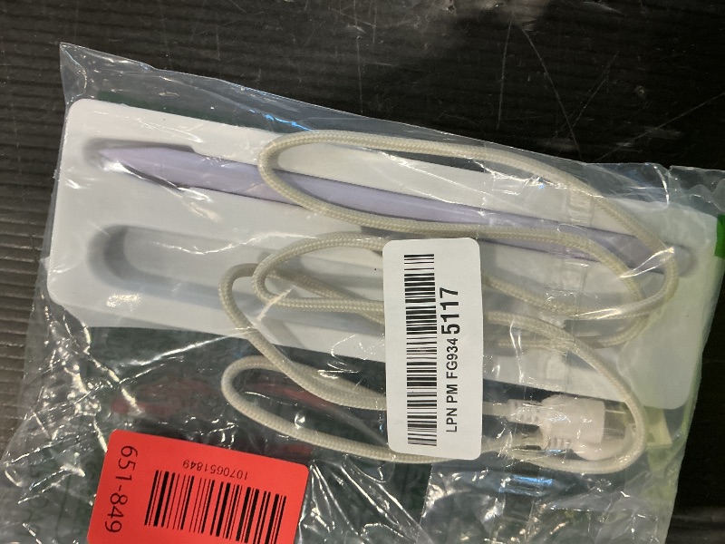 Photo 1 of *USED*
Stylus Pen for iPad 6th-11th Generation-2X Fast Charge Active Pencil Compatible with 2018-2025 Apple iPad Pro 11"/12.9"/M4, iPad Air 3/4/5/M2/M3,iPad mini 5/6 Gen-Purple