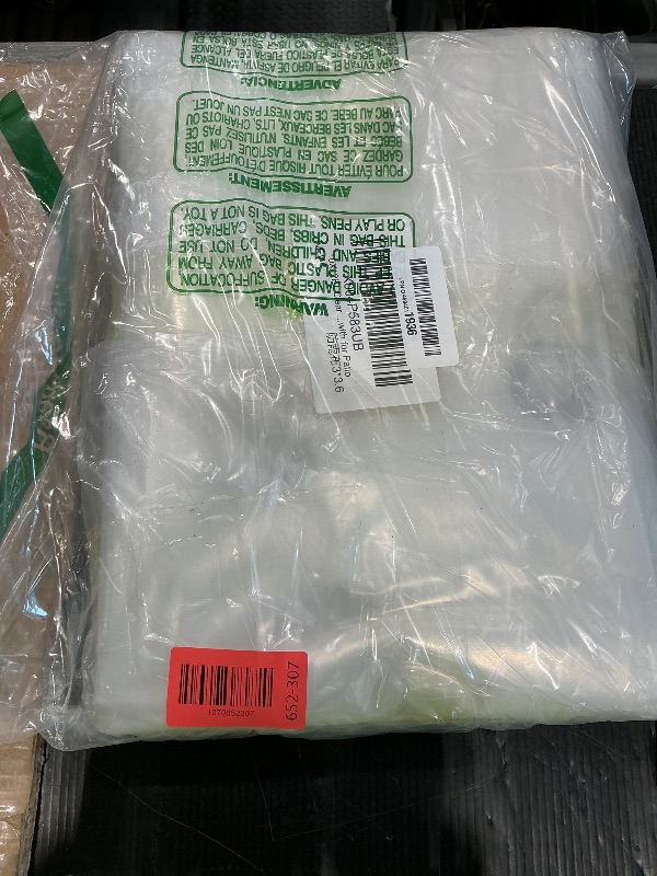 Photo 1 of 10x12ft Clear Waterproof Tarp with Grommets, Upgraded Edge Heat Fused Tear Resistant Clear Heavy Duty Tarps for Patio Fencing, Rain, Wind, Cold, Chicken Coops, and More?Windproof Rope+Tie-Downs?