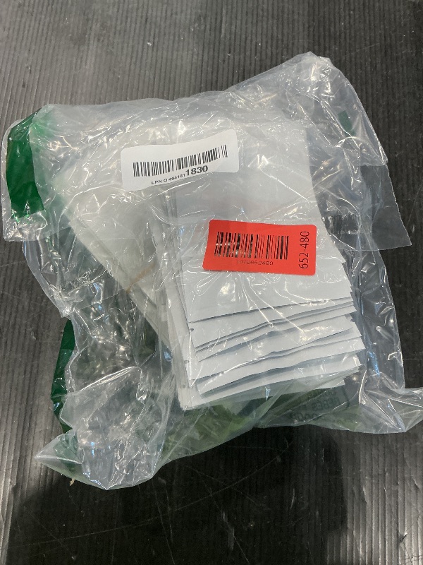 Photo 1 of 100 Pack Resealable Mylar Bag, Smell Proof Bags Resealable Packaging Supplies for Food Storage Small Business (White, 3.1" X 4.7")