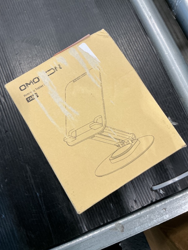 Photo 1 of *UNTESTED*
OMOTON Tablet Stand for iPad, Adjustable Tablet Holder for Desk, Portable Monitor Stand Compatible with 4-15.6" Tablets Kindle Such as iPad Pro 11, 10.2, 13, Air/Mini