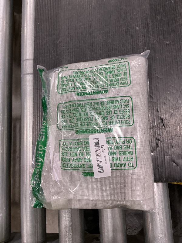 Photo 1 of *MINOR DAMAGE - USED*
RYB HOME Kitchen Door Curtains 69 inch Length, 100% Blackout Natural Linen Blended Skylight/Patio/Glass/French Door Window Decor Privacy Shades, W26 x L69 inch, Concrete Grey, 1 Panel