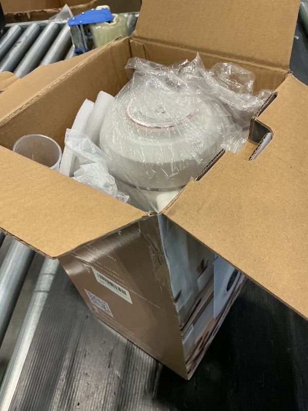 Photo 1 of *UNTESTED*
MAGETANG 7 in 1 Nut Milk Maker Machine 28oz Automatic Milk Maker for Homemade Coconut, Oat, Soy, Plant-Based Milk, Juice with 18H Delay Start/6H Keep Warm/Self Cleaning (White)