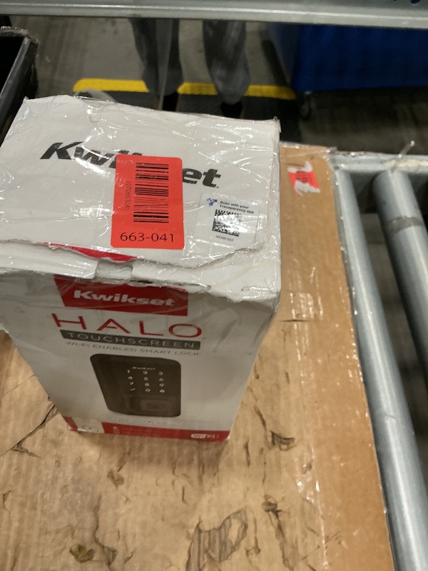 Photo 1 of Kwikset Halo Wi-Fi Smart Lock, Keyless Entry Front Door Touchscreen Deadbolt, App Control, Grade AAA Certified, Easy Install No Hub, Venetian Bronze Finish