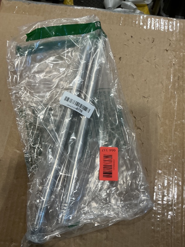 Photo 1 of *USED*
AIZESI Tension Rod 24 to 46 Inch, 1Pcs Silver Tension Rod Tension Curtain Rod, Spring Tension Rod No Drilling Adjustable Curtain Rod for window?kitchen?closet?doorway