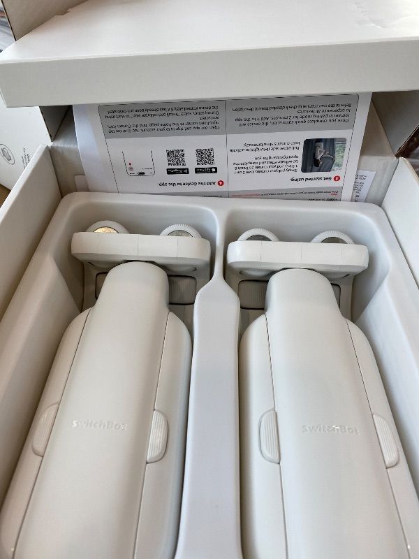 Photo 1 of **Missing**
SwitchBot 2025 Automatic Curtain Opener 3 Rod-Bluetooth Remote Control, WiFi&Smartphone Control, Upgraded High-Performance, Add Hub to Compatible with Alexa, Google Home, HomeKit