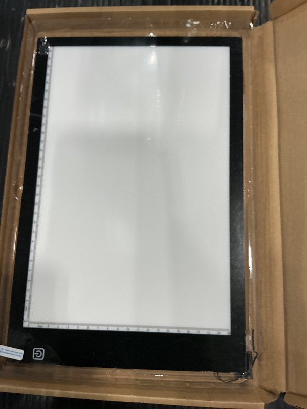 Photo 1 of *MISSING PARTS - See Clerk Notes*
A4 Ultra-Thin Portable LED tracing Light Box Dimmable Brightness LED Art Tracing Pad for Artist Drawing Sketching Animation Stencilling and 5d Diamond Painting (Black, A4)