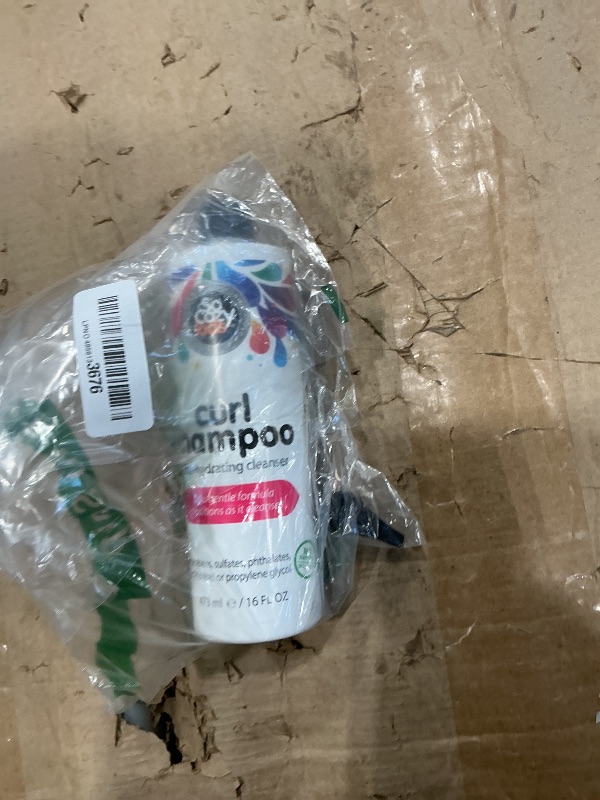 Photo 1 of *MINOR DAMAGE - USED*
SoCozy Curl Shampoo for Kids Curly Hair (16 Fl Oz Pump) Gentle Hydrating Cleanser, Helps Improve Elasticity, Reduce Breakage & Frizz with Keratin, Plum Seed Oil & Olive Oil, Paraben & Sulfate-Free