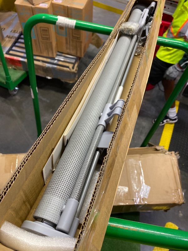 Photo 1 of ***LIGHT GREY NOT BLACK*** Hooomyai Extra-Wide Retractable Baby & Pet Gate - 34" Tall, Extends up to 60" Wide, Easy One-Hand Operation, Family Choice Award Winner, Safe for Kids & Pets, Indoor & Outdoor, Black (34 x 60 inch)