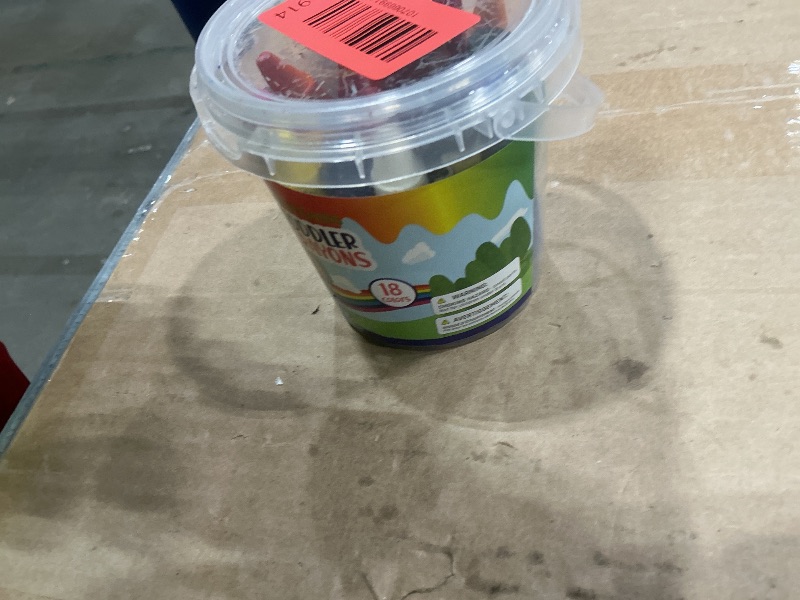 Photo 1 of **MISSING PARTS/check clerk comments**
TinyGeeks Jumbo Crayons For Toddlers 3-8 - 18pc Toddler Baby Crayons For Kids Ages 4-8 & 3-4 - With Printed Coloring Sheets - Washable, Non Toxic and Easy To Hold - Perfect for Classroom