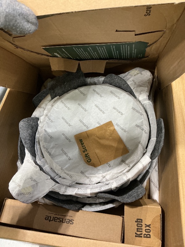 Photo 1 of *USED*
SENSARTE Nonstick Cookware Set 13-Piece, Non Stick Pots and Pans Set with Swiss Granite Coating, Healthy Kitchen Cooking Set, Stay-Cool Handles, PFOA Free