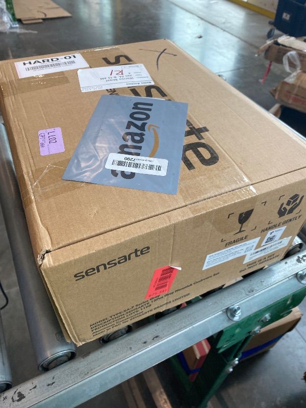 Photo 1 of *USED*
SENSARTE Nonstick Cookware Set 13-Piece, Non Stick Pots and Pans Set with Swiss Granite Coating, Healthy Kitchen Cooking Set, Stay-Cool Handles, PFOA Free