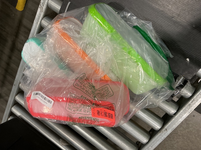 Photo 1 of ** no small containers**
Blushtier 10 Pcs Ice Cream Storage Containers Reusable Plastic Storage Containers for Freezer 1.5 Quart 8 oz 6 oz Homemade Ice Cream Tubs with Silicone Lids Stackable for Gelato Yogurt Sorbet