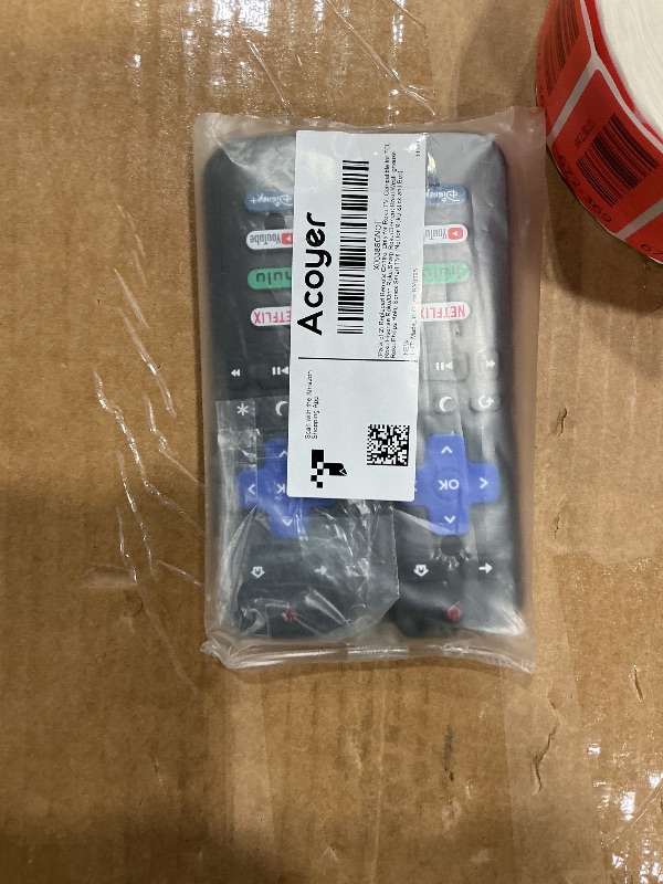 Photo 1 of (Pack of 2) Replacement Remote Control Only for Roku TV, Compatible for TCL Roku/Hisense Roku/Onn Roku/Sharp Roku/Element Roku/Westinghouse Roku/Philips Roku Smart TVs (Not for Roku Stick and Box)