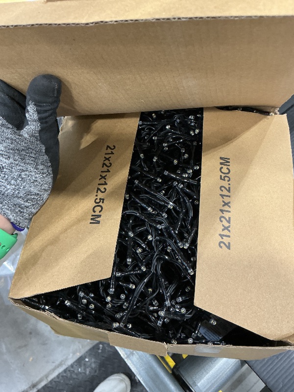 Photo 1 of 108FT 2200LED Christmas Cluster Lights, Warm White Christmas Tree Lights Outdoor, Firecrackers String Light with 12 Modes Timer Remote, Waterproof Plug in Twinkle Fairy Light for Xmas Tree Garland