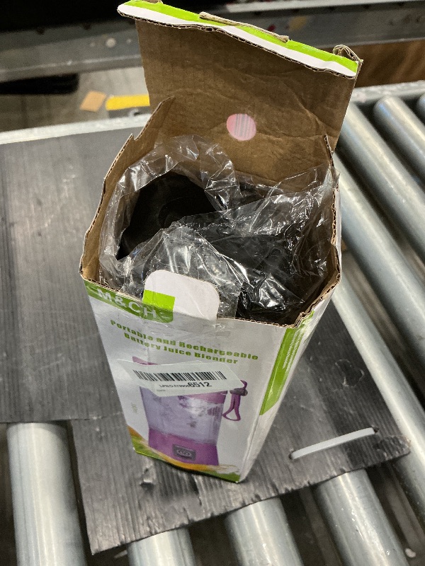 Photo 1 of *UNTESTED*
Portable Blender for Smoothies & Shakes - Personal Blender with 12Oz Traveling Cup, BAP Free, 6 Stainless Steel Blades, Freshly Squeezed for Office/Picnic/Sports