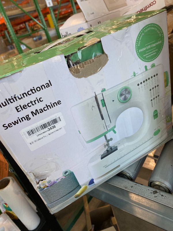 Photo 1 of *UNTESTED*
StitchMaster Pro:Ballet on twin needles.Sewing machine,sewing machine for beginners,Double needle and double thread,16 kinds of stitches.Sewing machine for Household,sewing machine for adults(White)