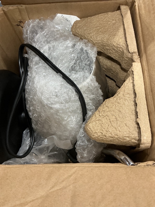 Photo 1 of *UNTESTED*
Stariver Electric Kettle Gooseneck Kettle, 1L Water Boiler, BPA-Free, Pour Over Tea Pot Stainless Steel for Coffee & Tea with Fast Heating, Auto-Shut Off and Boil-Dry Protection Tech