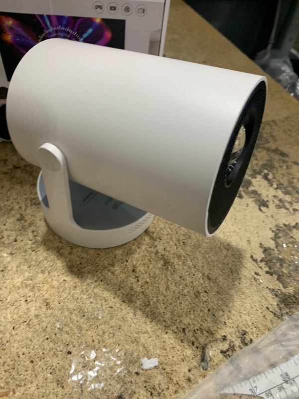 Photo 1 of [Electric Focus]Mini Portable Projector with 4K Support, Bluetooth 5.4 WIFI6, 5watt Sound Base Speaker, 260 ANSI, Android 11, 210° Rotation , Auto Keystone Correction Video Projector HY300 PLUS