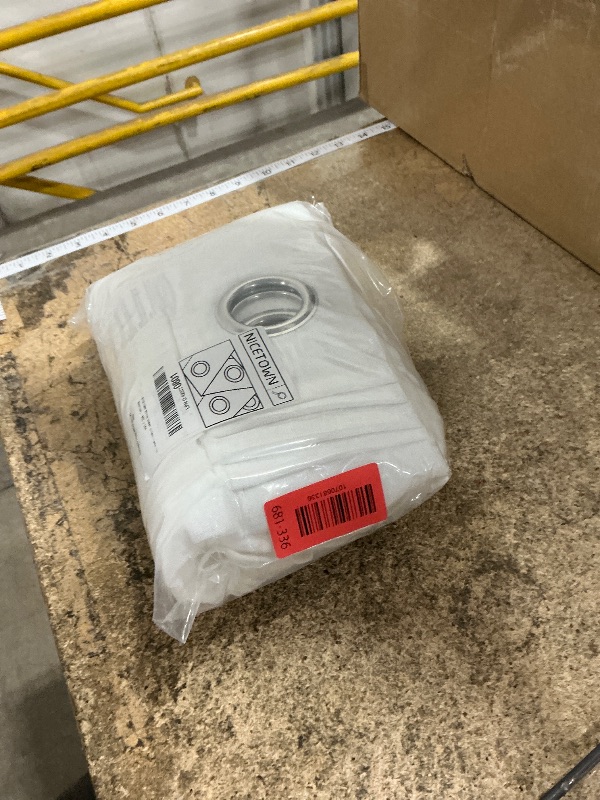 Photo 1 of ****PARTIAL SET/ 1 PANEL**** NICETOWN White Sheer Linen Curtains for Living Room 84 inch Length 2 Panels Set, Grommet Semi Sheer Privacy with Light Filtering Flax Window Treatments for Bedroom, W52 x L84