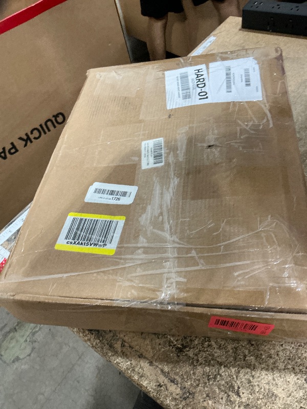 Photo 1 of ***NON FUNCTIONAL***(FOR PARTS ONLY)
Asee'm Grid Wall Panels Display Stand 2' x 5.2' FT Black Movable Wire Grid Wall Display Rack Heavy Floorstanding Detachable Girdwall Panel with T-Base for Craft Show Rack, Retail Displays 1PCS