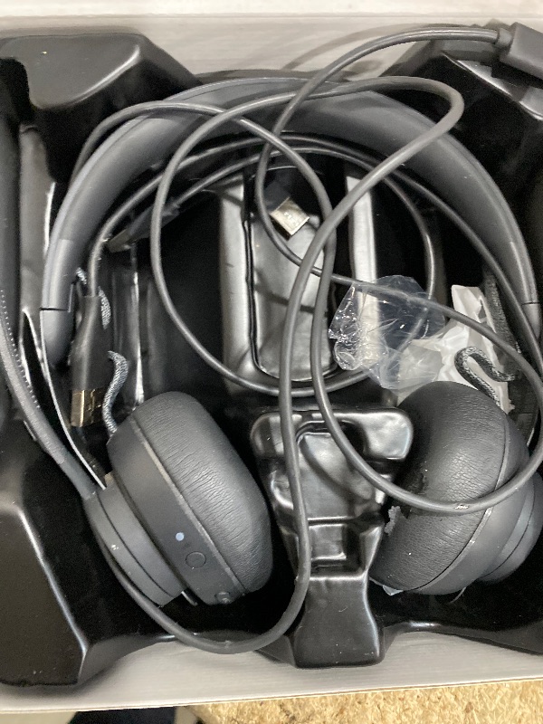 Photo 1 of (Upgraded Version) Wireless Headset, Bluetooth Headset with Noise Cancelling Microphone, Best Headphones with Mic Mute & USB Dongle for PC/Computer/Laptop/Cell Phones/Remote Work/Call Center