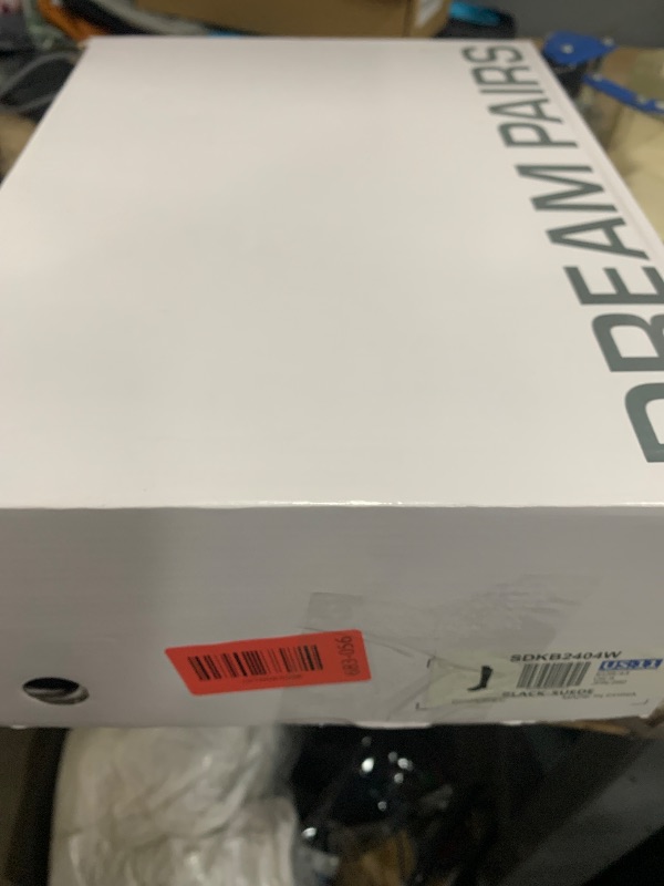 Photo 1 of (women's 11) DREAM PAIRS Women's Knee-High Boots Comfortable Flat Low Heel Round Toe Stretchy Suede Slouch Boots