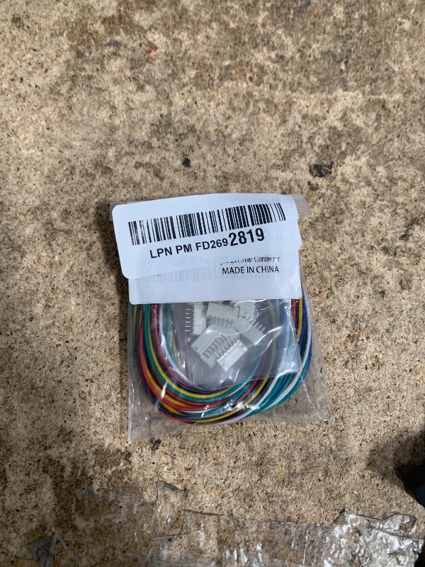 Photo 1 of 10 PCS 6 PIN JST ZH Female Connector on Both Side - 150mm 1007 28 AWG & 20 PCS 6 PIN JST ZH Male Connector