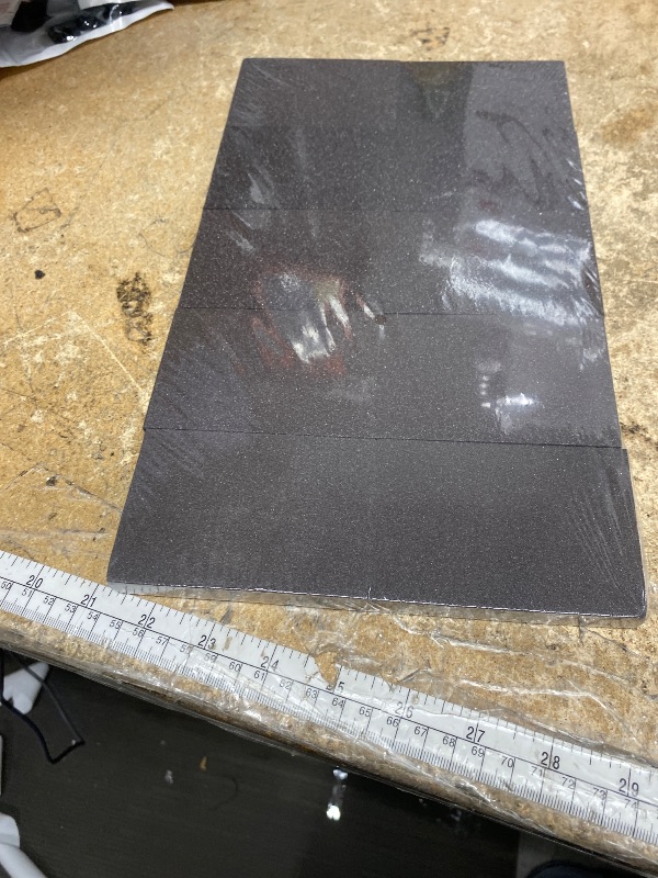 Photo 1 of 10-Pack Sanding Blocks – Sand Paper Assortment Pack in 60/80/120/220 Grit – Washable Sandpaper Block for Wood Furniture, Drywall, Metal, and Glass – Reusable Sanding Sponge for Hand Sanding