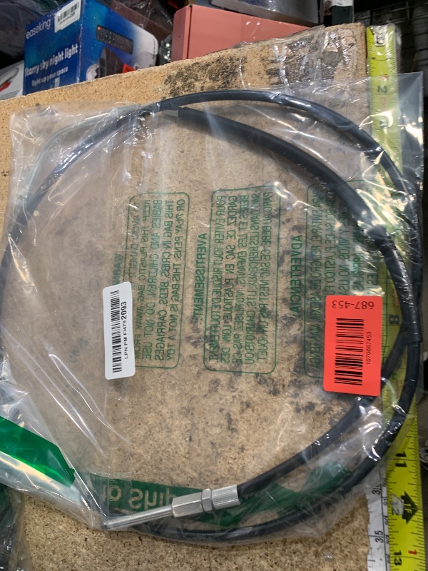 Photo 1 of 1 pc SHLPDFM Go kart shift Reverse cable 539-1000 Compatible with Carter Brothers Talon Ace Maxxam 150 150cc1070687454
