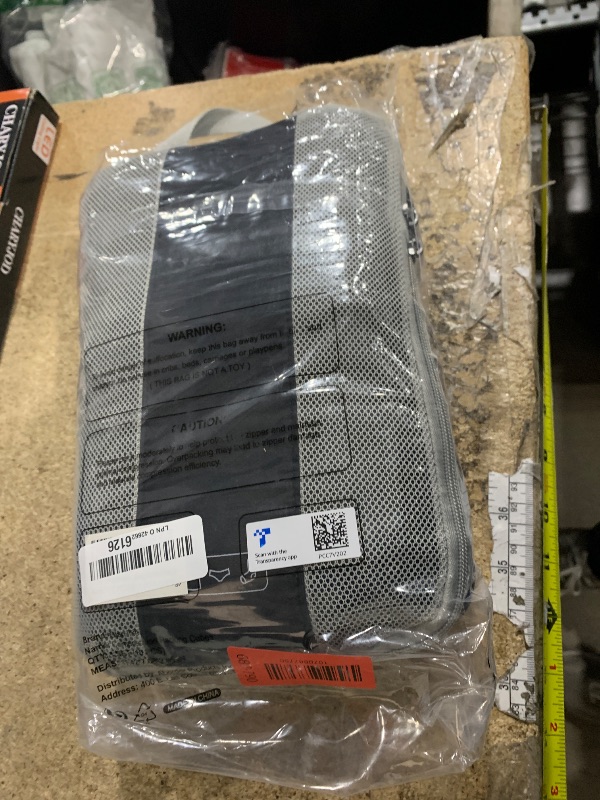 Photo 1 of 10 Set Compression Packing Cubes for Travel Essentials,Compressible Expandable Packing Cubes for Suitcase,OlarHike Luggage Organizer Bags for Travel,Handy Helper for Organizing Clothes(Black)