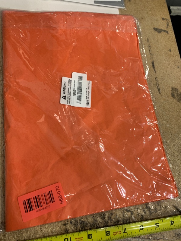 Photo 1 of 100 Sheets Orange Tissue Paper Artdly 14 x 20 Inches Plum Tissue Paper Bulk for Weddings Birthday DIY Project Wrapping Crafts Decor